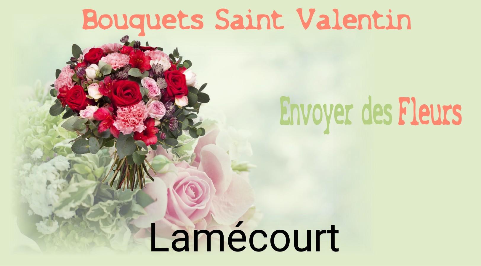Roses de Saint-Valentin livrées à Lamécourt